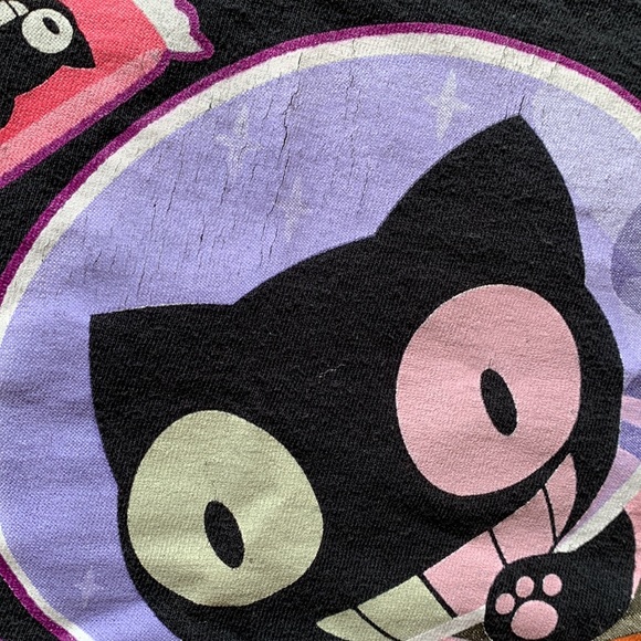 👗5/$25 - Hot Topic Cat T-Shirt Size Small - Picture 4 of 7